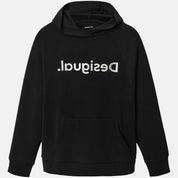 Sudadera Con Capucha Desigual Básica Oversize