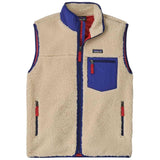 Chaleco Patagonia Classic Retro-X "Dark Natural/Cobalt Blue"