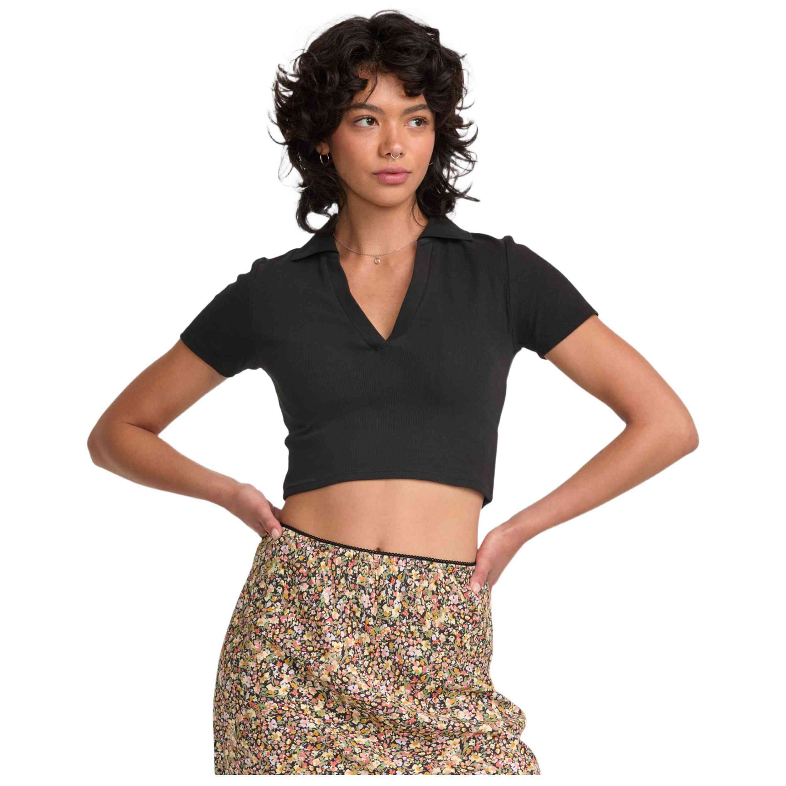 Polo De Manga Corta Rvca Chase