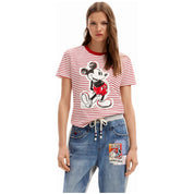 Desigual Mickey Mouse Short Sleeve T-Shirt