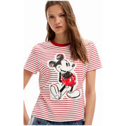 Desigual Mickey Mouse Short Sleeve T-Shirt