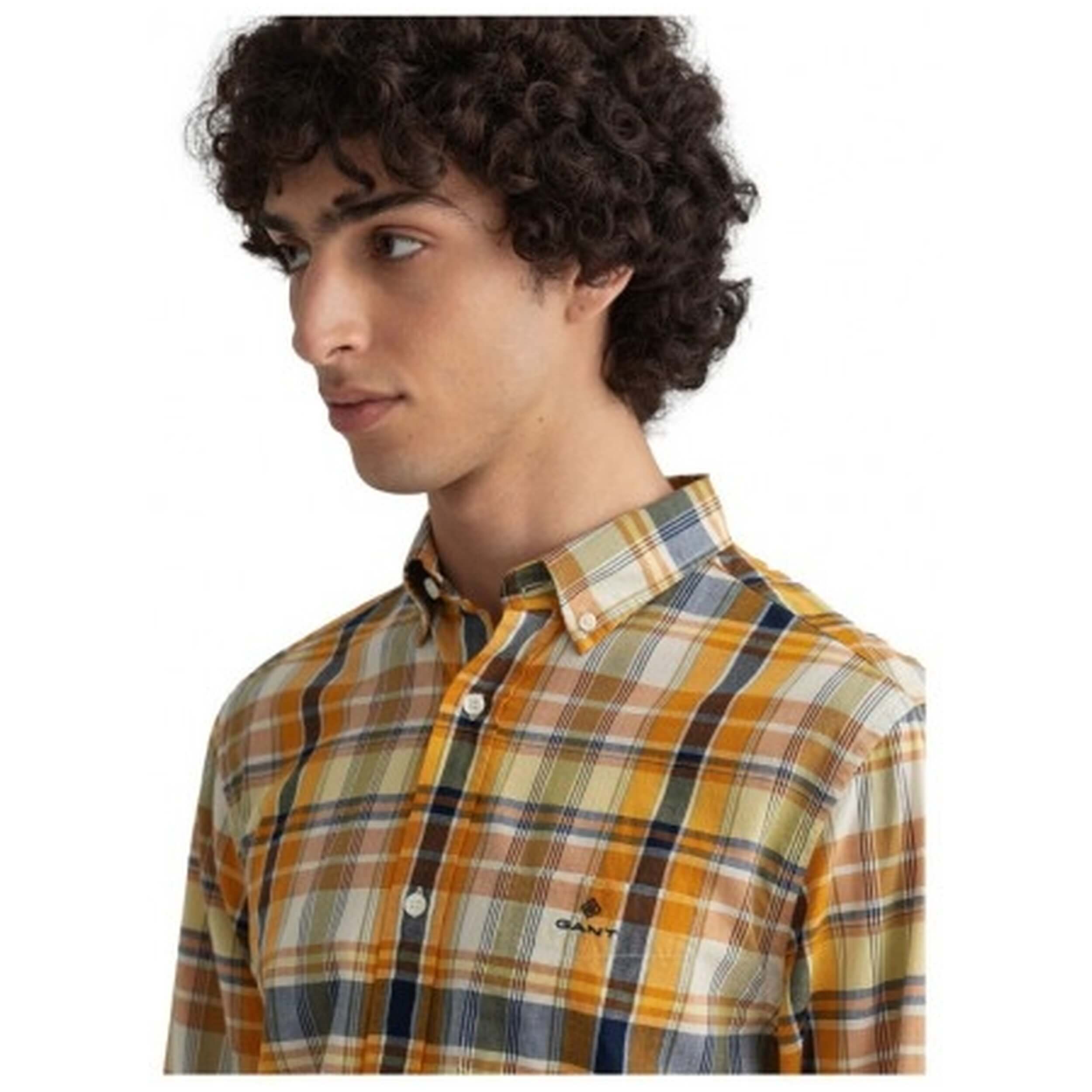 Gant D2.Reg Indian Madras Bd Shirt