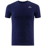 Camiseta De Manga Corta Kappa  azul