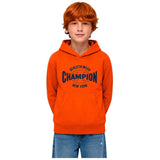 Sudadera Con Capucha Champion Powerblend "Naranja"