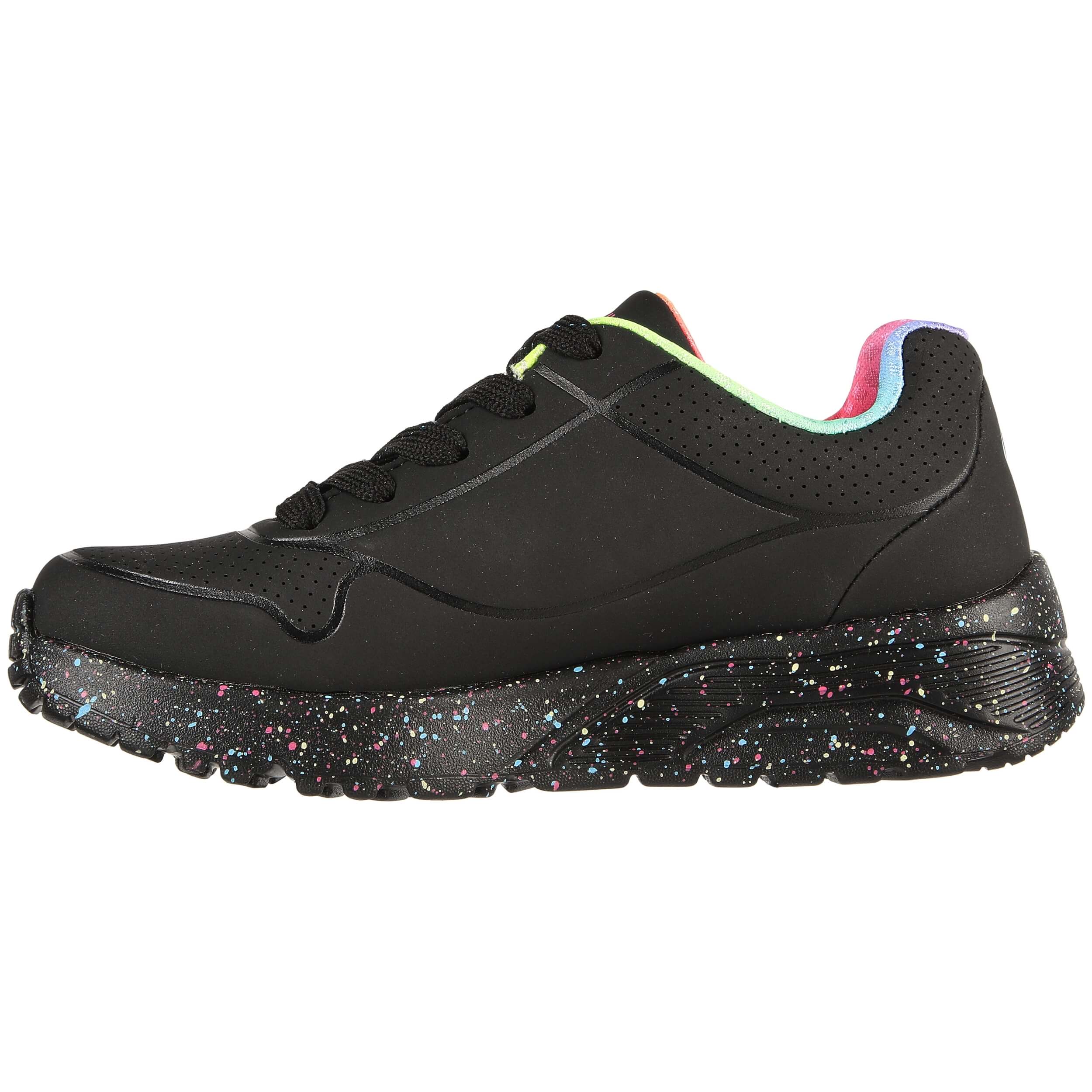 Skechers Uno Lite Rainbow Speckle Sneakers