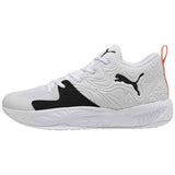 Zapatillas De Baloncesto Puma Court Pro 3 Mid "Puma White-Puma Black-Melon Glow"