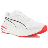 Zapatillas De Running Puma Deviate Pure Nitro "Puma White-Ultra Red"