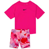 Conjunto Nike Move With Nature Biker Shorts "Light Magenta"
