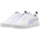 Zapatillas Puma Rickie Youth Trainers "White-Light Lavender-Plum Purple"