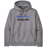 Sudadera Con Capucha Patagonia Sudadera Con Capucha Patagonia P-6 Logo Uprisal Gris Claro