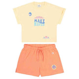 Conjunto Champion  naranja