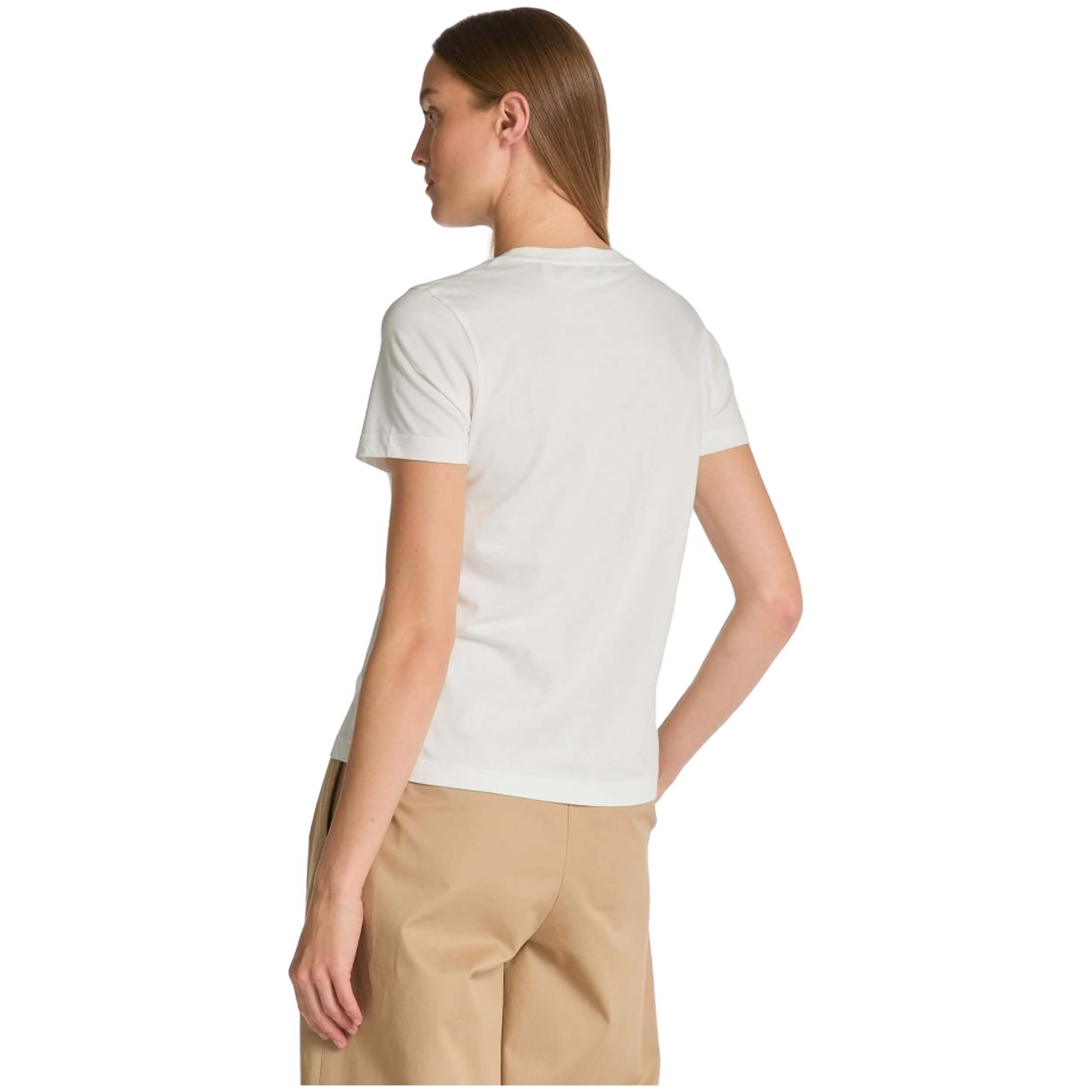 Gant Logo Detail Crew Neck Short Sleeve T-Shirt