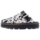 Zuecos Dr. Martens Zebzag "Cream And Black"