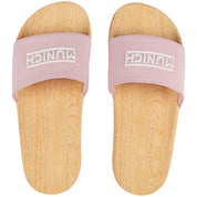 Chanclas Munich Flat Slider Wood