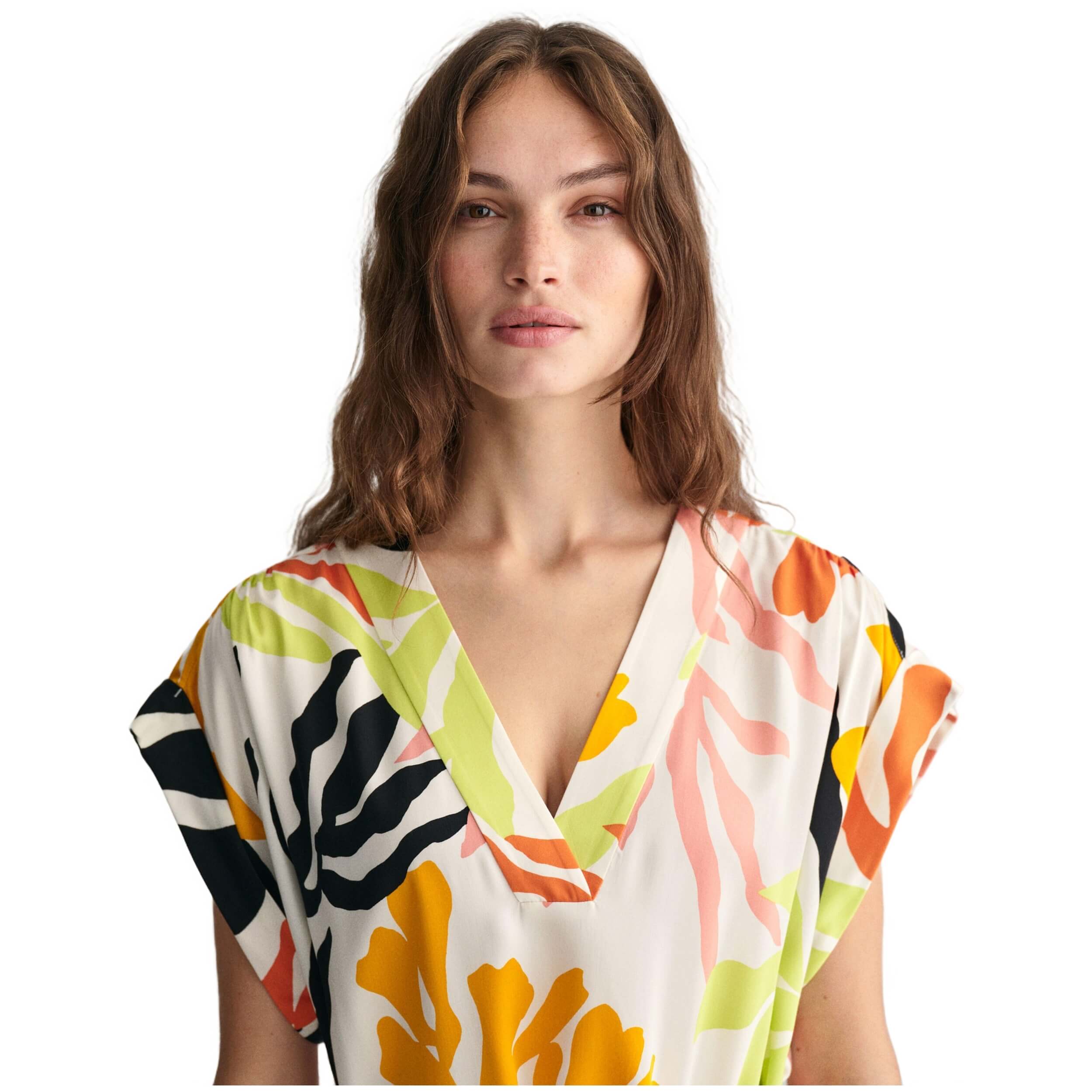 Gant Palm Print Dress