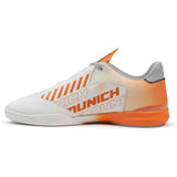 Botas De Futbol Sala Munich Rondo "Naranja Y Gris"