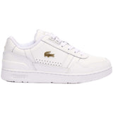 Zapatillas Lacoste T-Clip "White / Gold"