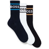 Boss Rib Stripe Cc 3P Socks