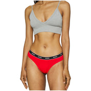 Hugo Boss Triplet Thong Stripe Bikini Bottom