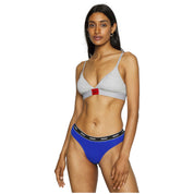 Hugo Boss Triplet Thong Stripe Bikini Bottom