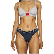 Hugo Boss Triplet Thong Stripe Bikini Bottom