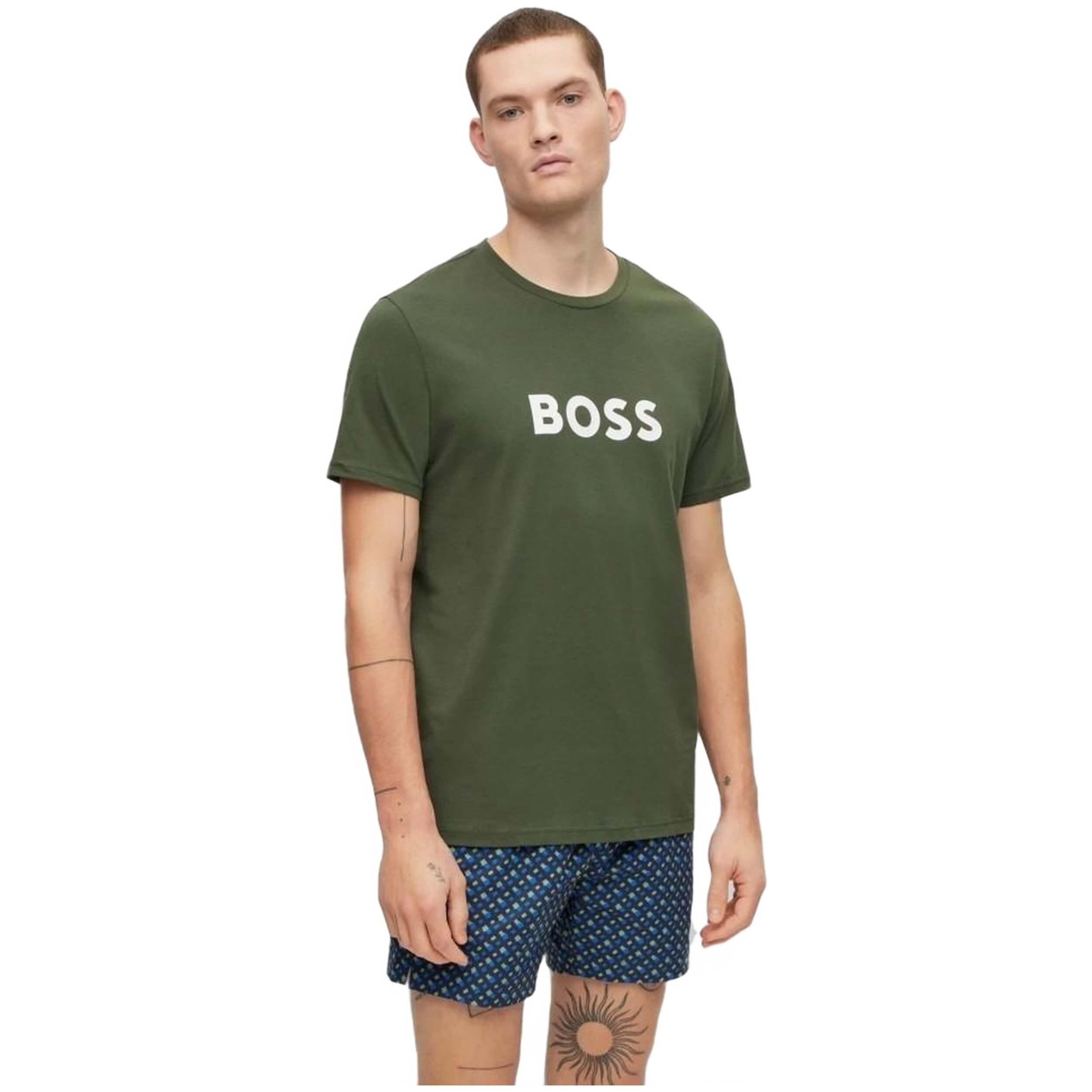 Camiseta De Manga Corta Boss T-Shirt Rn