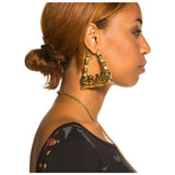 Pendientes Grimey Jazz Thing "Golden"
