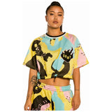 Camiseta De Manga Corta Grimey Trespass "Camo"