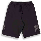 Pantalon Corto Grimey Peace Within Rhinestuds Baggy "Black"