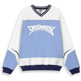 Sudadera Grimey Infamous Deeper V Neck "Light Blue"
