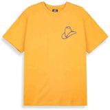 Camiseta De Manga Corta Grimey Lone Hand Lucky Looter "Yellow"