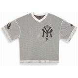 Camiseta De Manga Corta Grimey Sweet Science Reversible Mesh Boxy V Neck "Black"