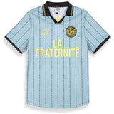 Camiseta De Manga Corta Grimey La Fraternite Bruler Piller "Blue"
