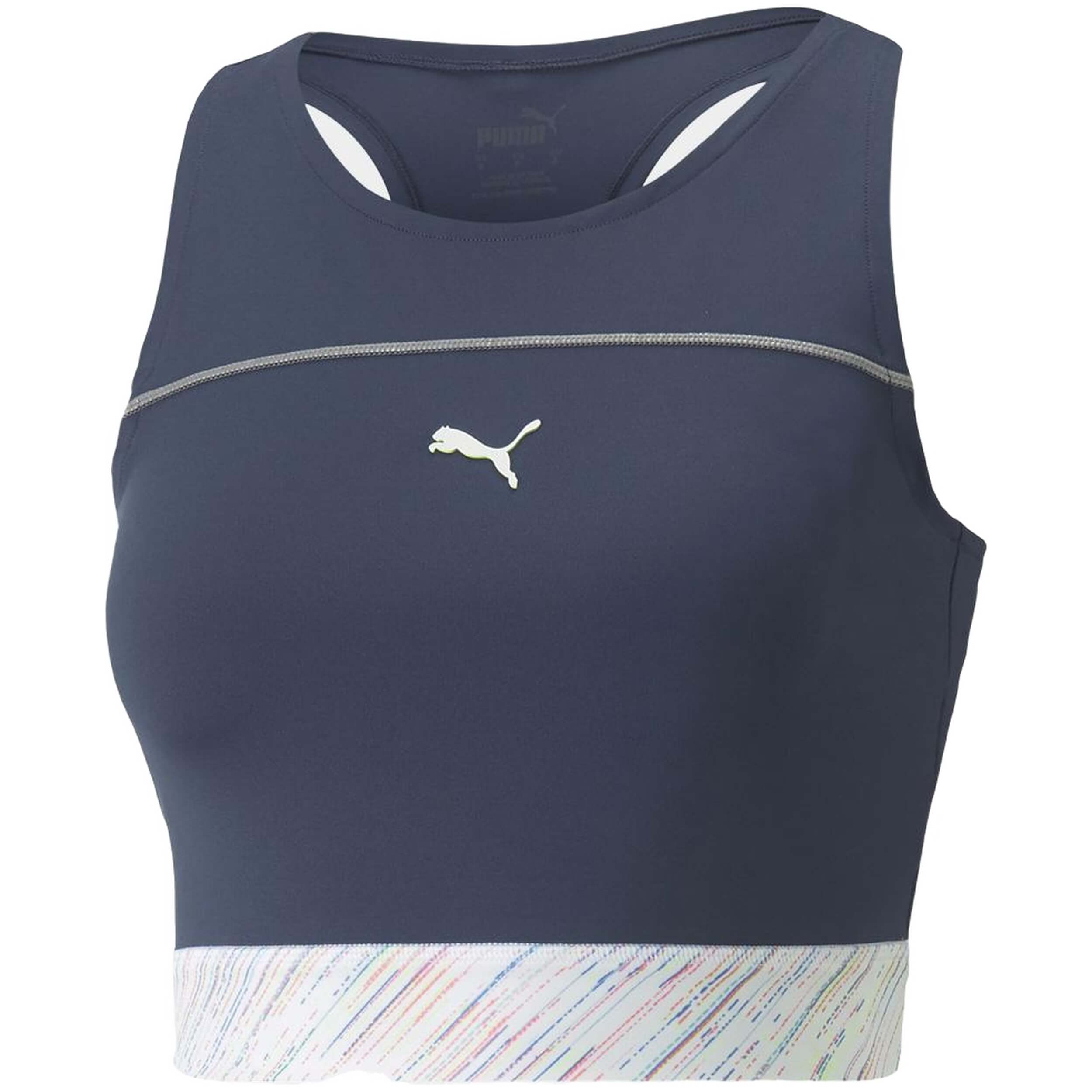 Top Puma Run High Shine Crop Tank W