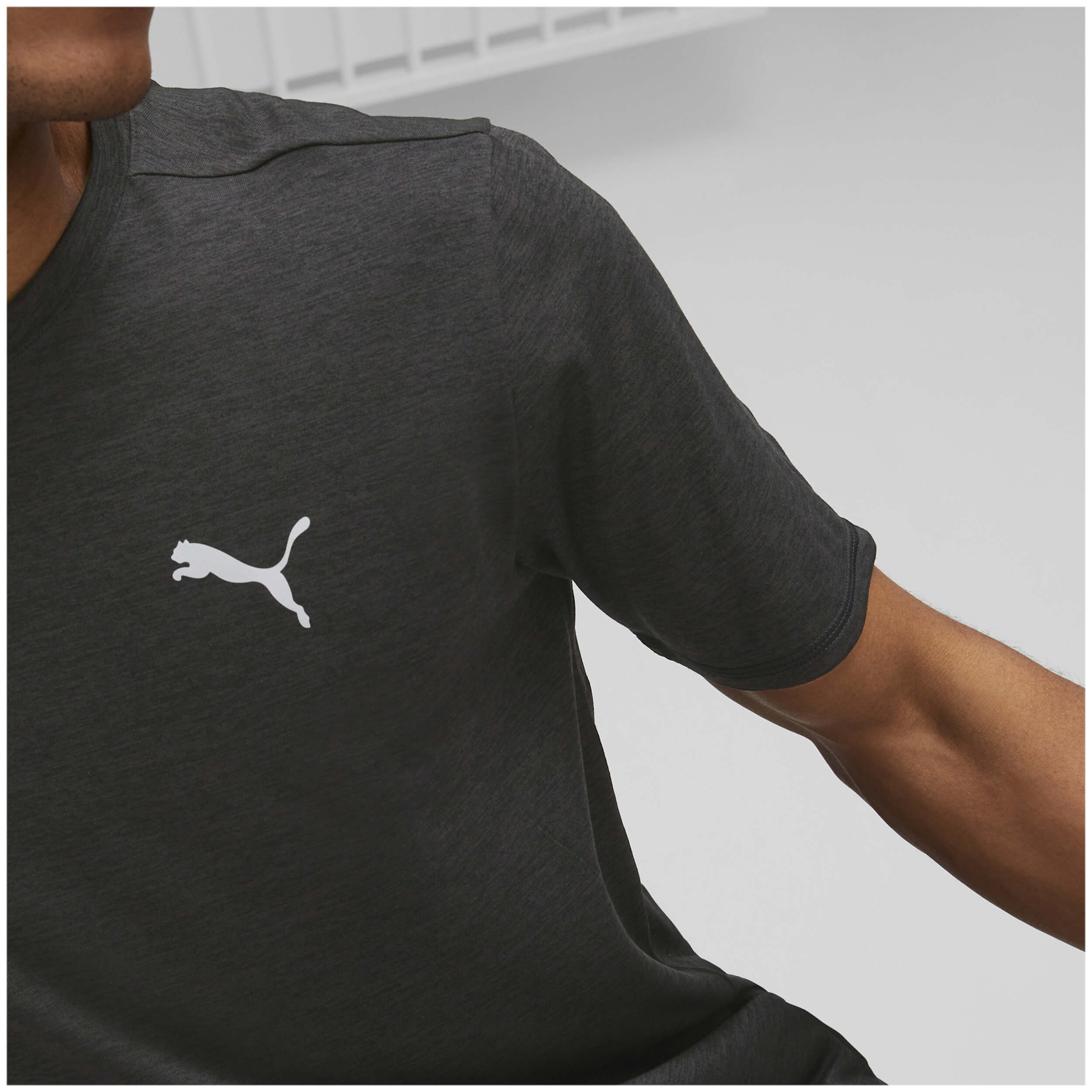 Camiseta De Manga Corta Puma Run Favorite Heather Running