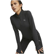 Puma Run Favorite 1/4 Zip Long Sleeve T-Shirt