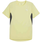 Camiseta De Manga Corta Puma Run Velocity "Amarillo Lima"