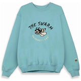Sudadera Grimey Dc X Grimey The Swarm "Blue"