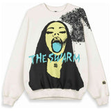 Sudadera Grimey Dc X Grimey The Swarm Raw Honey "Off White"