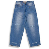 Vaqueros Jeans Grimey Royal Paw Big Boy "Washed Blue"