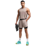 Pantalon Corto Puma Puma X Hyrox 2In1 Pwrmode "Mouse Gray"