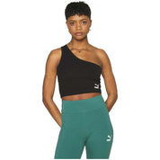 Puma Classics Asymmetric Bandeau Tank Top