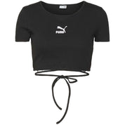 Puma Classics Ribbed Tee Short Sleeve T-Shirt