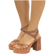 Sandalias De Tacon Mustang Sindy