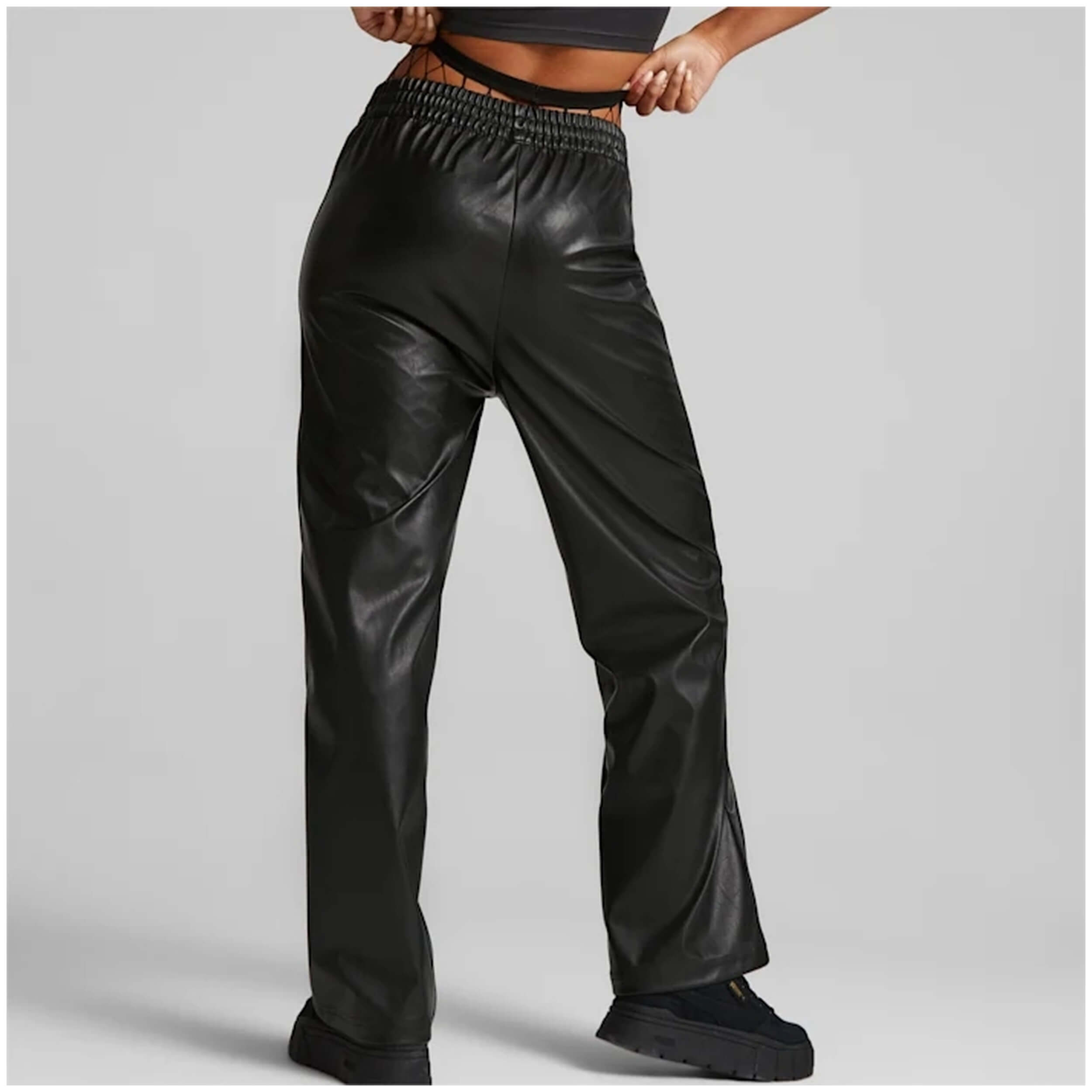 Pantalon Largo Puma T7 Faux Leather