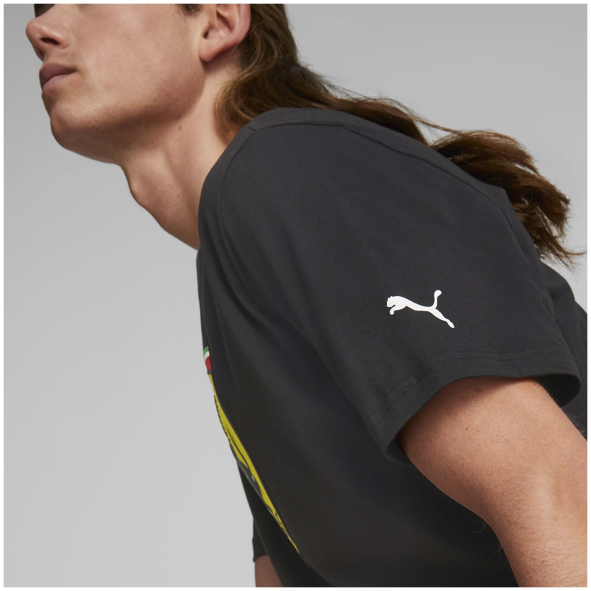 Camiseta De Manga Corta Puma Scuderia Ferrari Big Shield