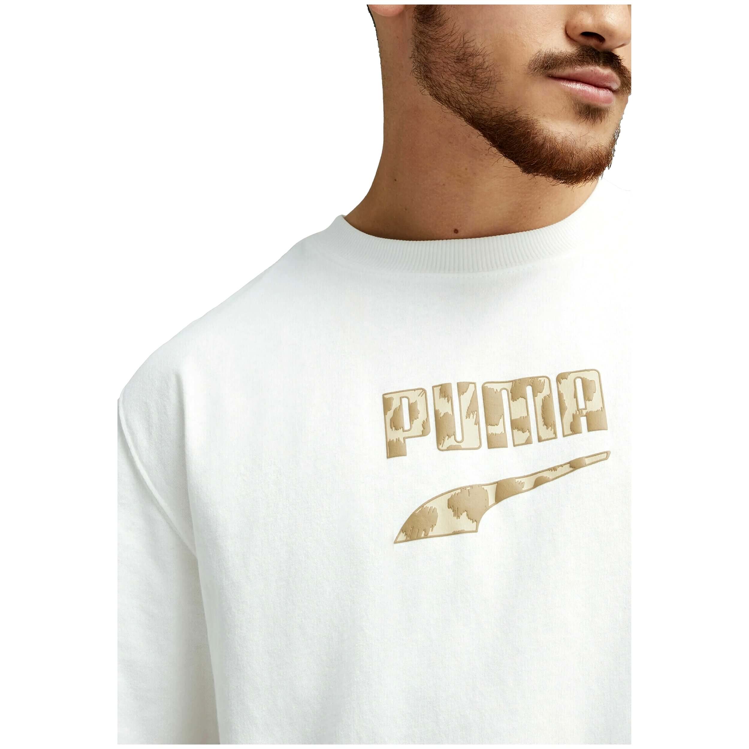 Puma Downtown Logo Graphi Short Sleeve T-Shirt