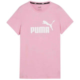 Camiseta De Manga Corta Puma Essentials Logo "Rosa"