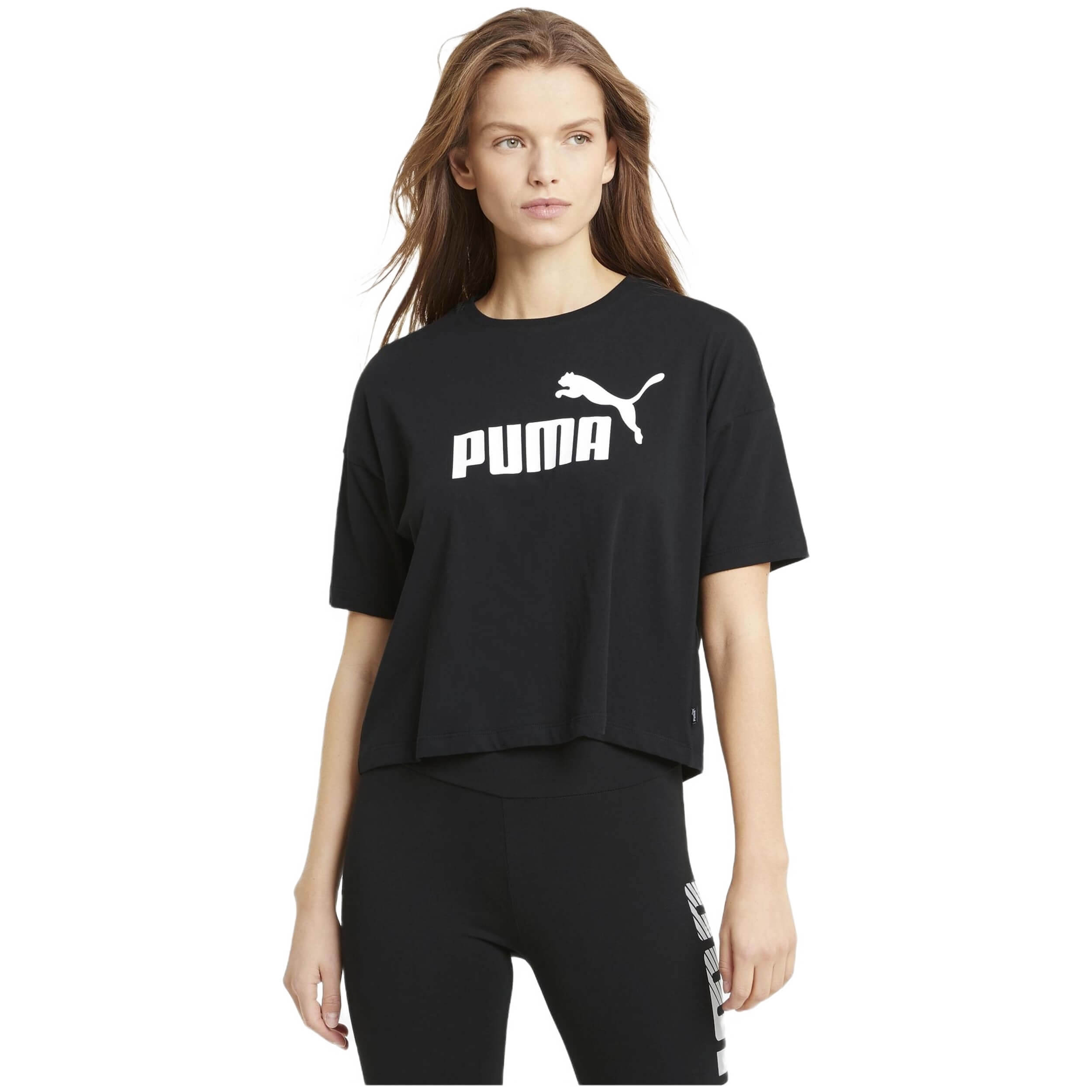 Camiseta De Manga Corta Puma Essentials Logo