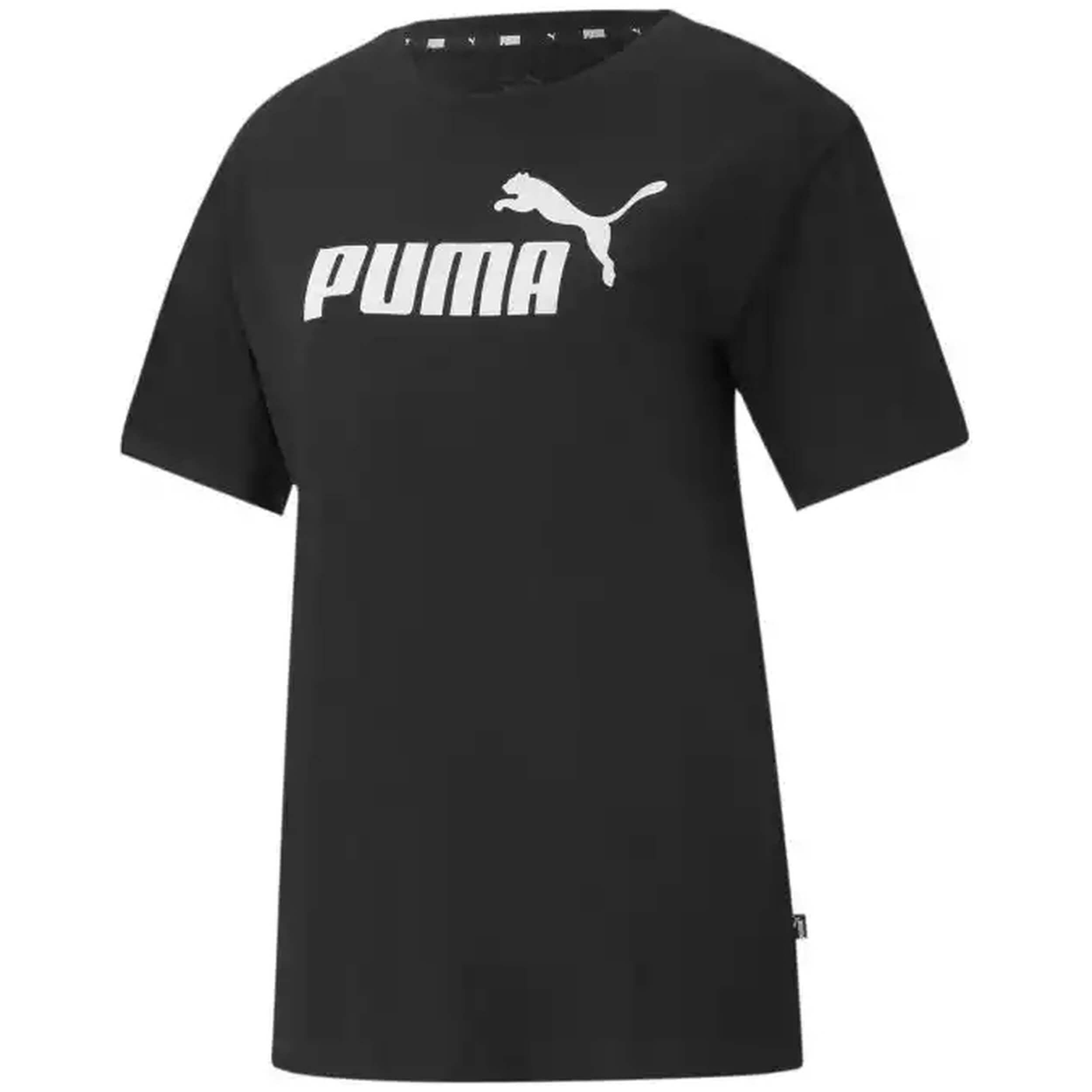 Puma Essentials Logo Boyfriend Short Sleeve T-Shirt